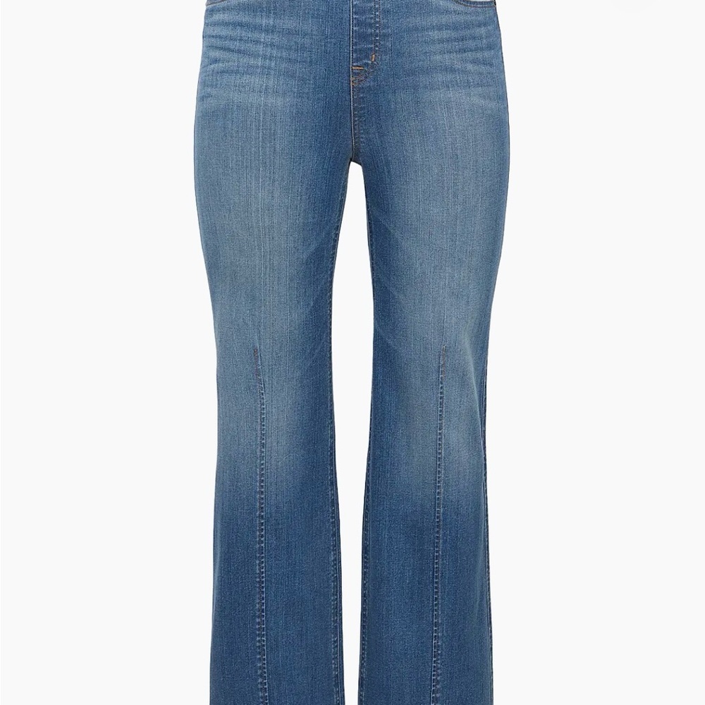 SPANX Seamed Front Wide Leg Jeans - NWT